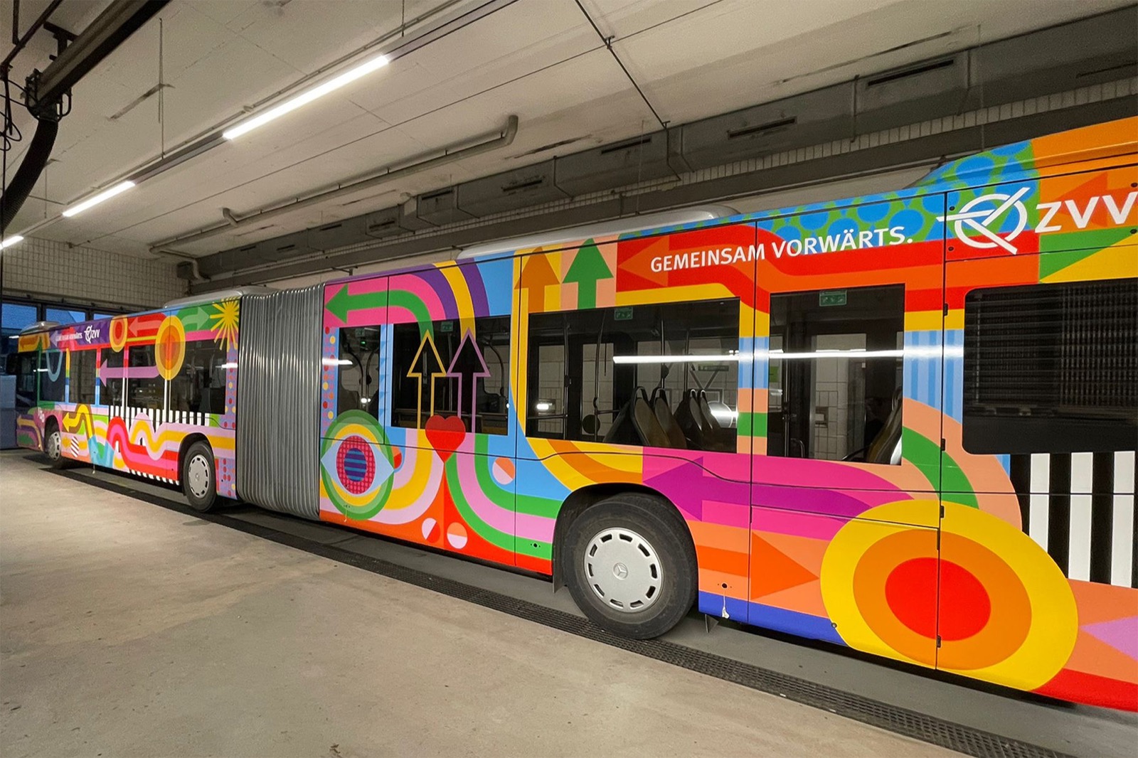 Aussenwerbung Bus · Referenz 1