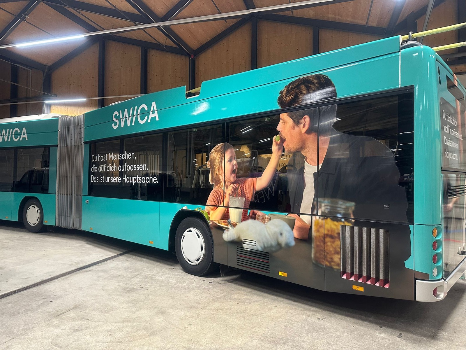 Aussenwerbung Bus · Referenz 2