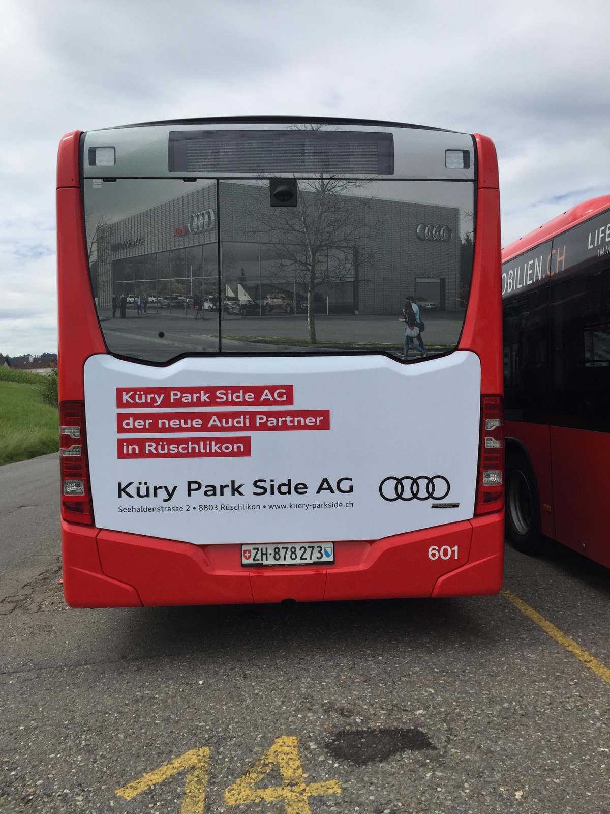 Aussenwerbung Bus · Referenz 10