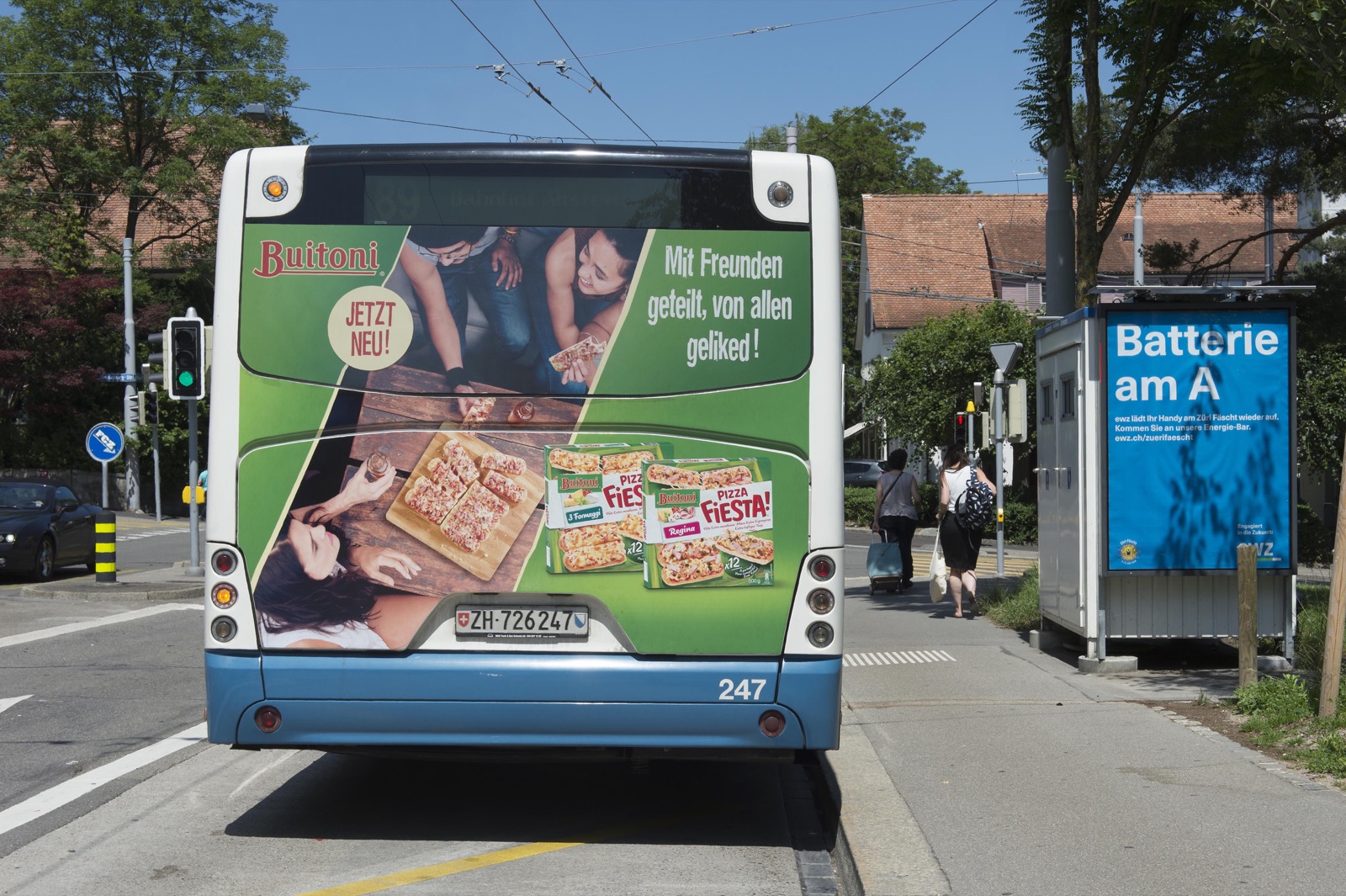 Aussenwerbung Bus · Referenz 12