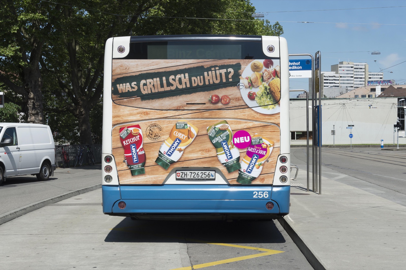 Aussenwerbung Bus · Referenz 14