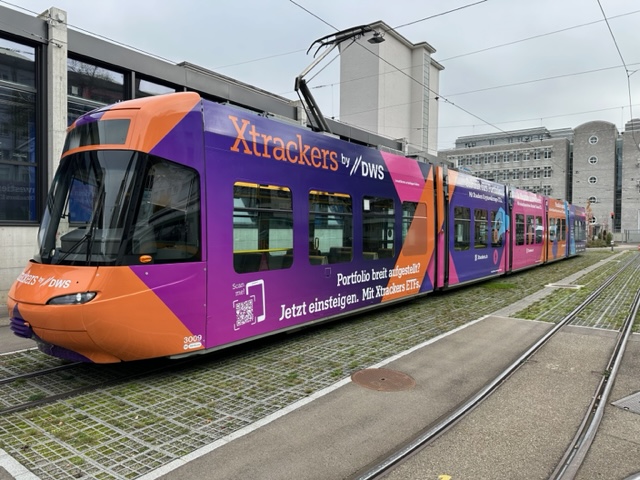 Aussenwerbung Tram · Referenz 2