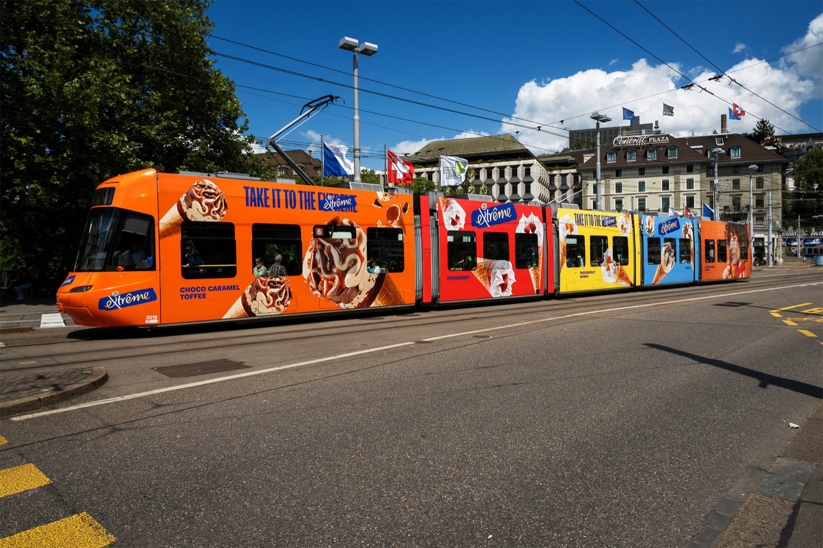Aussenwerbung Tram · Referenz 7