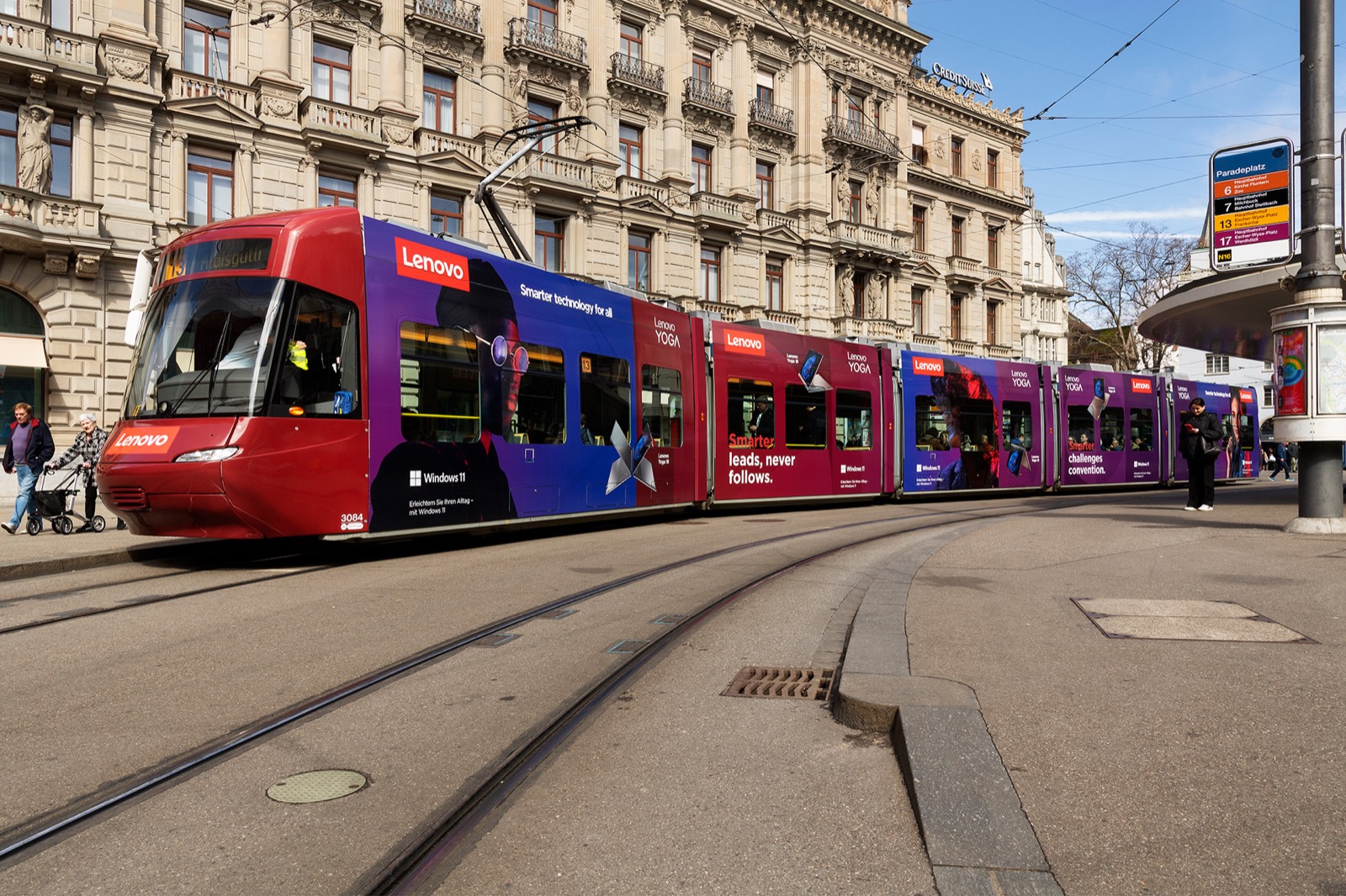 Aussenwerbung Tram · Referenz 8