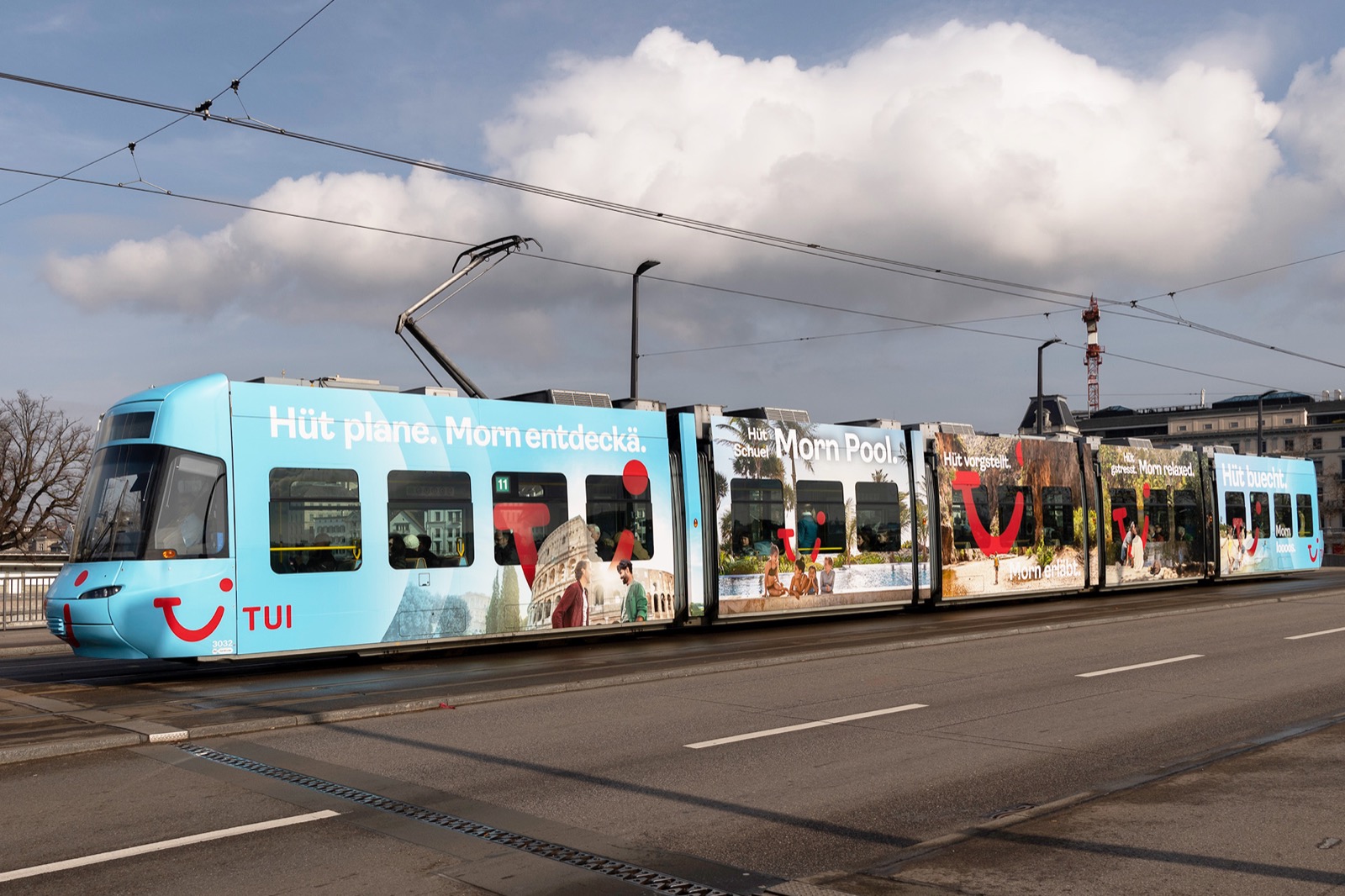 Aussenwerbung Tram · Referenz 13