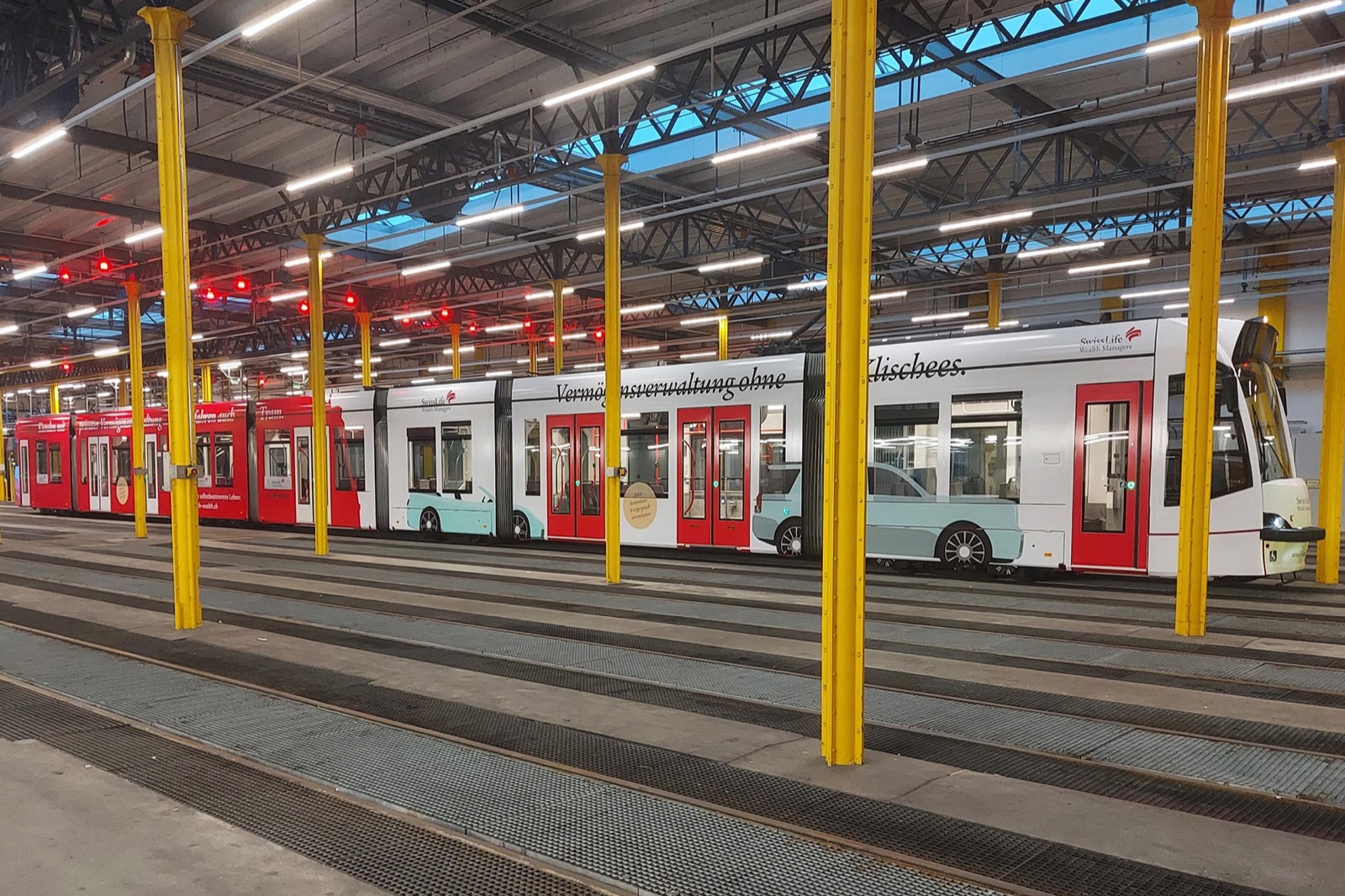 Aussenwerbung Tram · Referenz 15