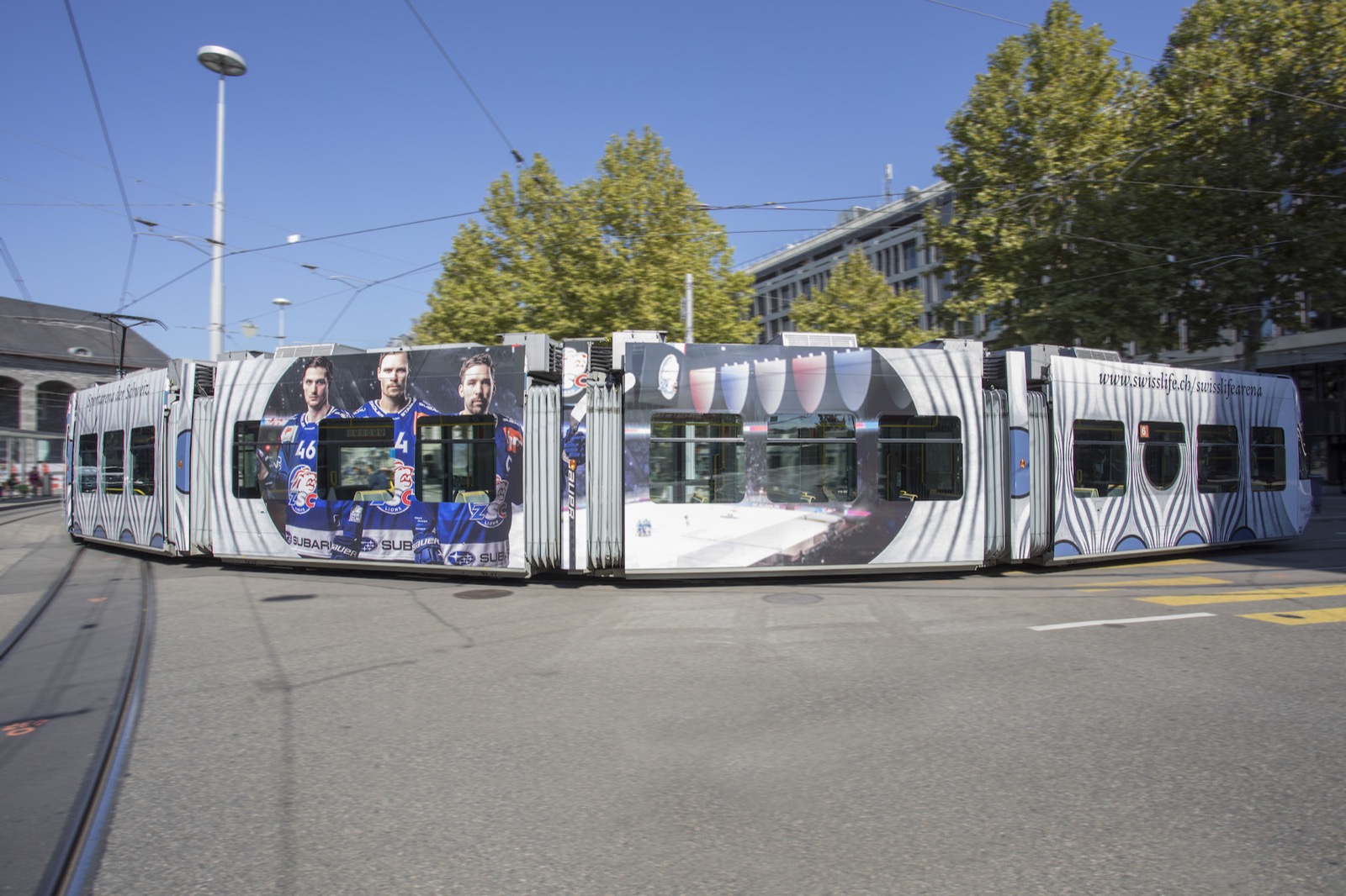 Aussenwerbung Tram · Referenz 16