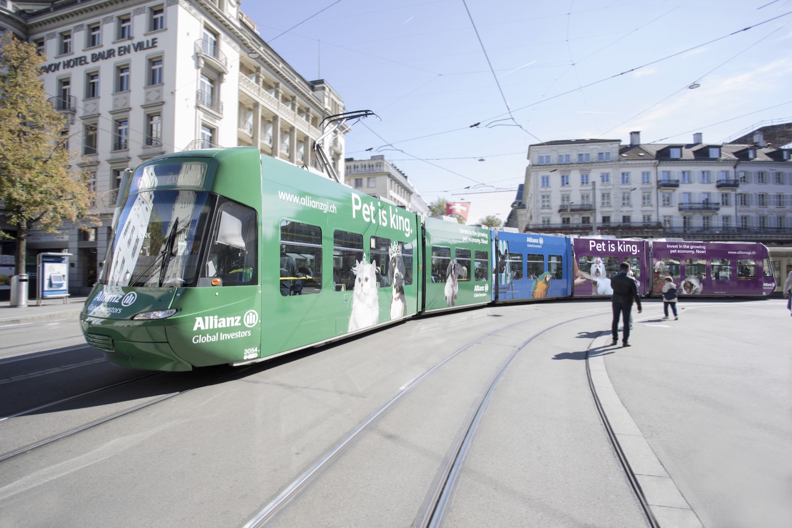 Aussenwerbung Tram · Referenz 18