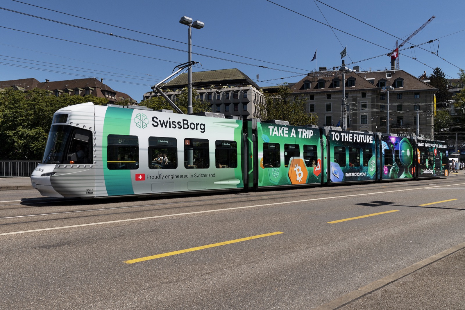 Aussenwerbung Tram · Referenz 19