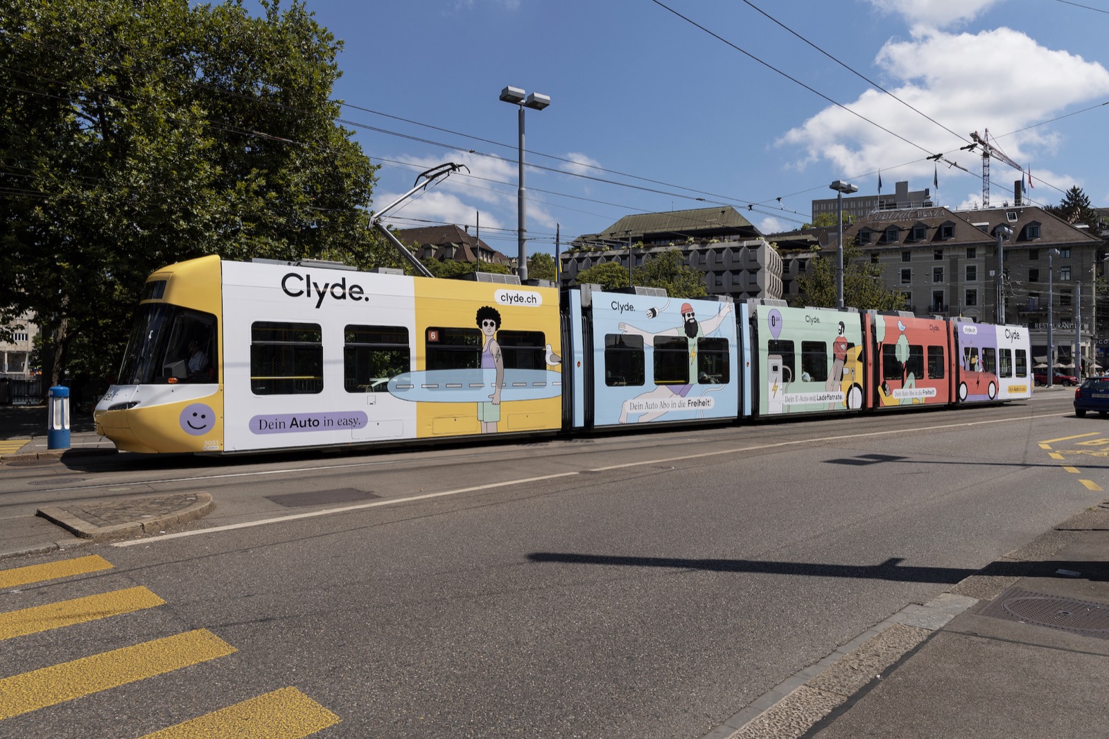 Aussenwerbung Tram · Referenz 20