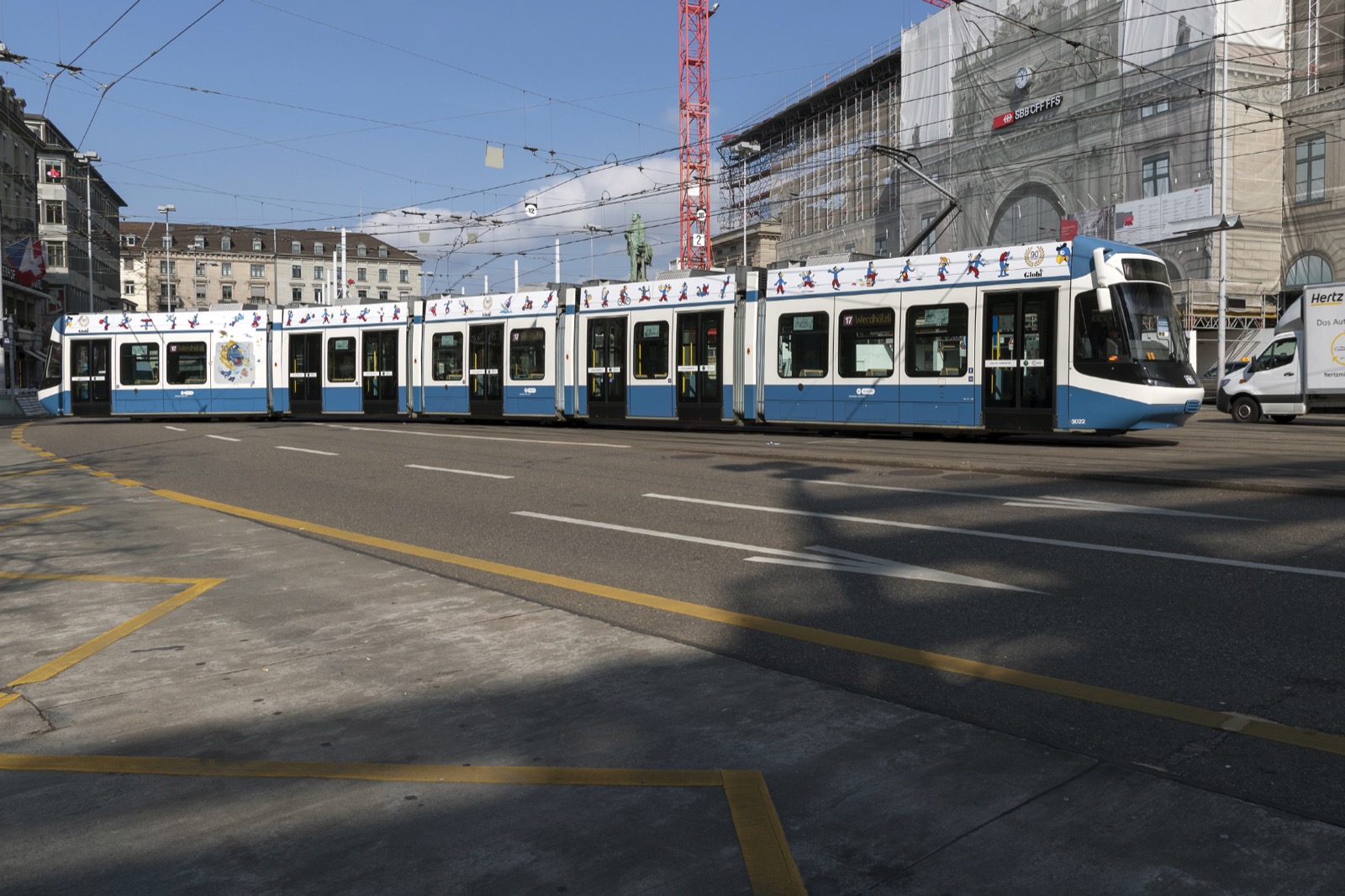 Aussenwerbung Tram · Referenz 23