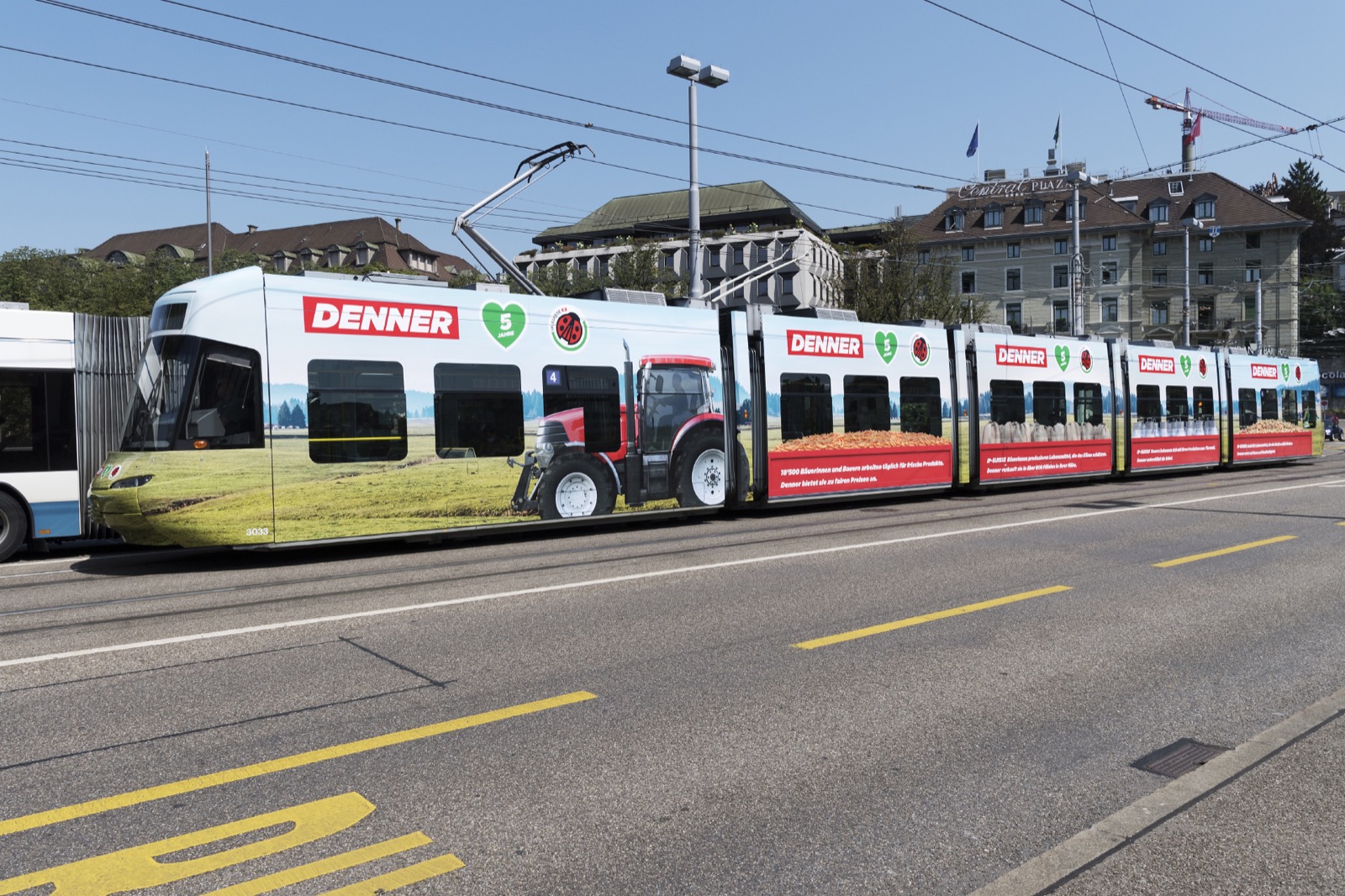 Aussenwerbung Tram · Referenz 24