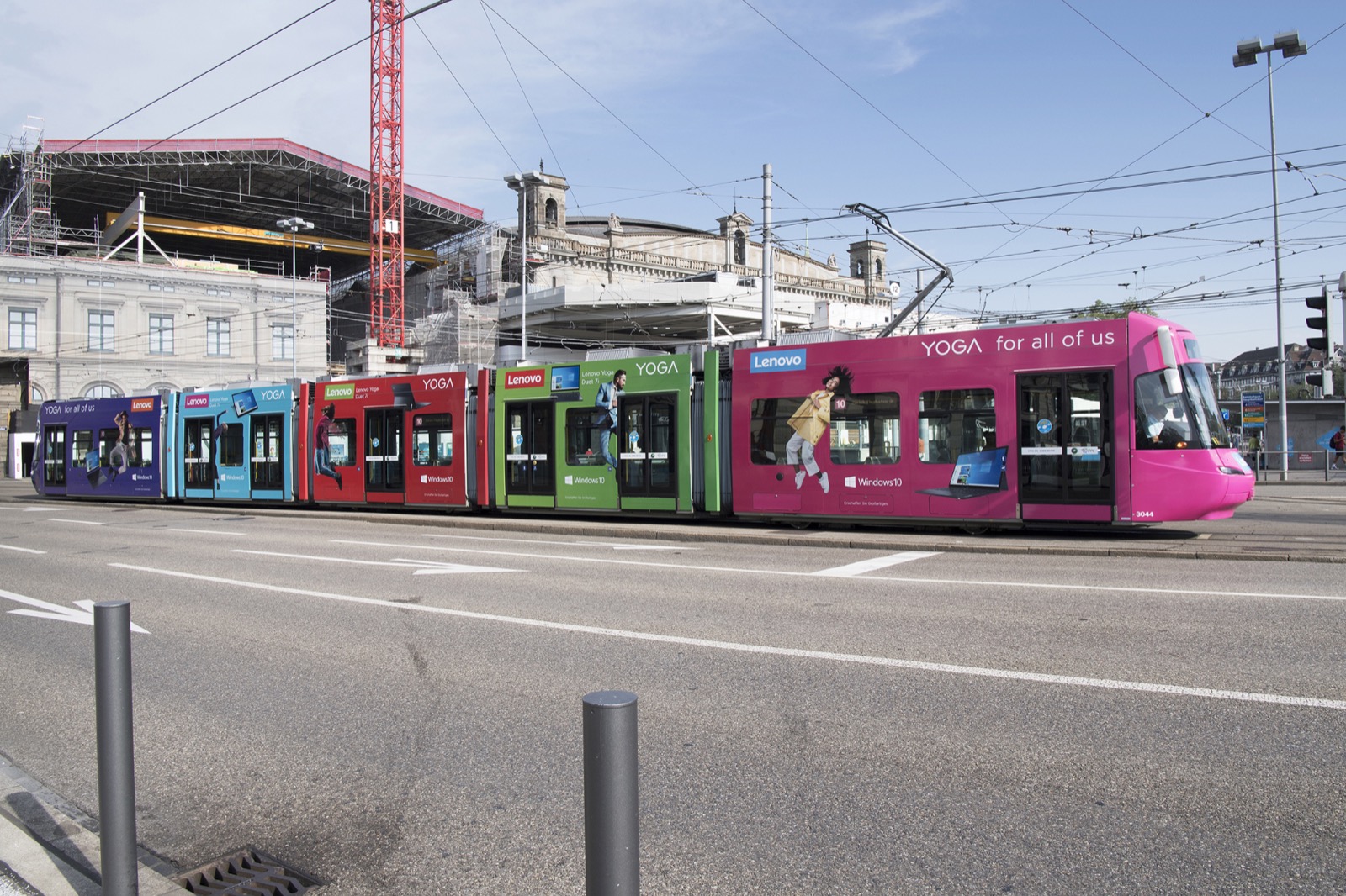 Aussenwerbung Tram · Referenz 25