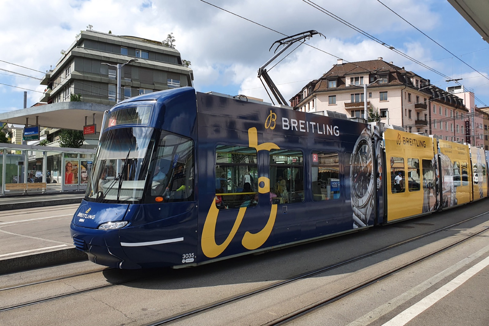 Aussenwerbung Tram · Referenz 27