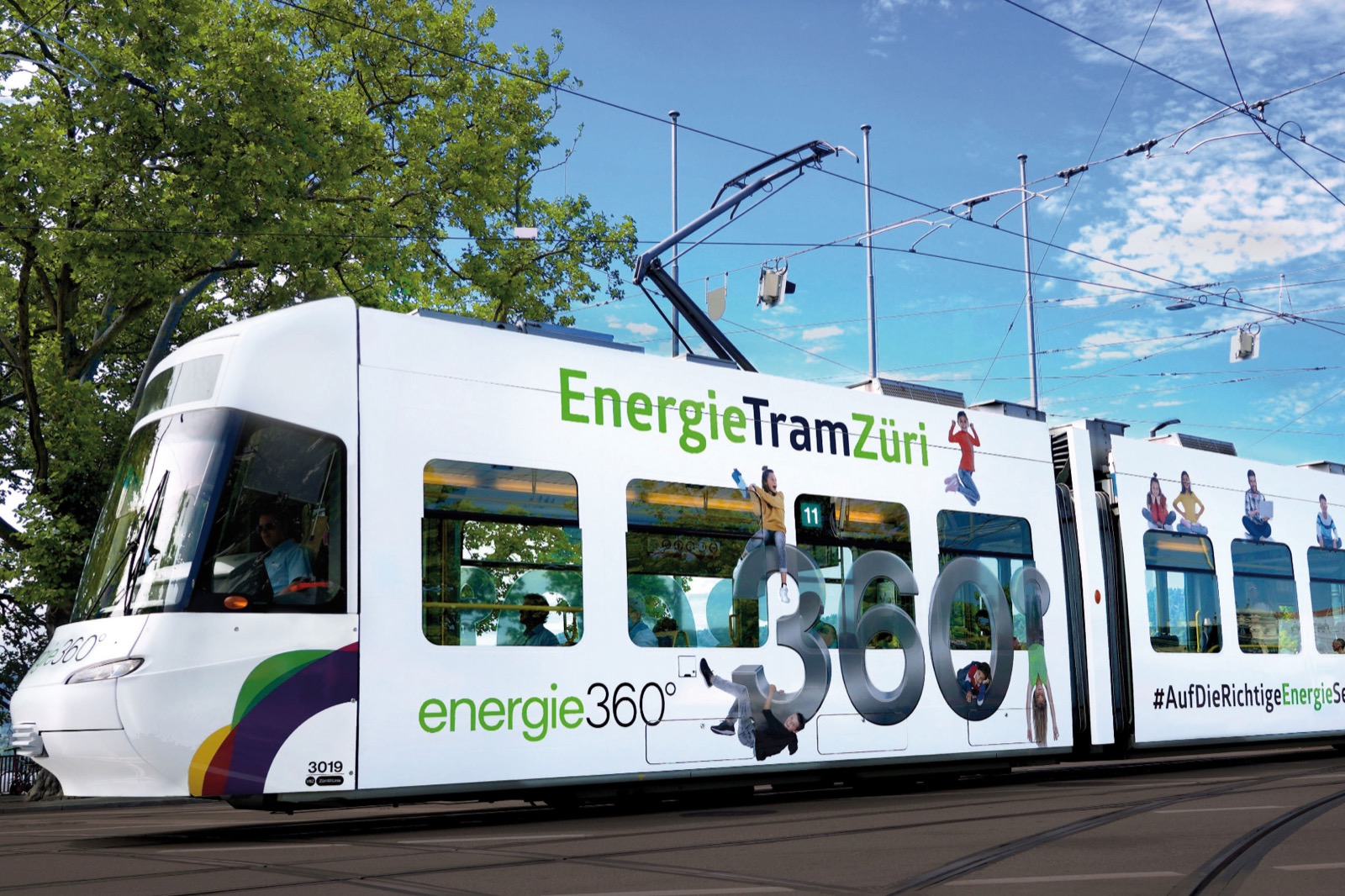 Aussenwerbung Tram · Referenz 29