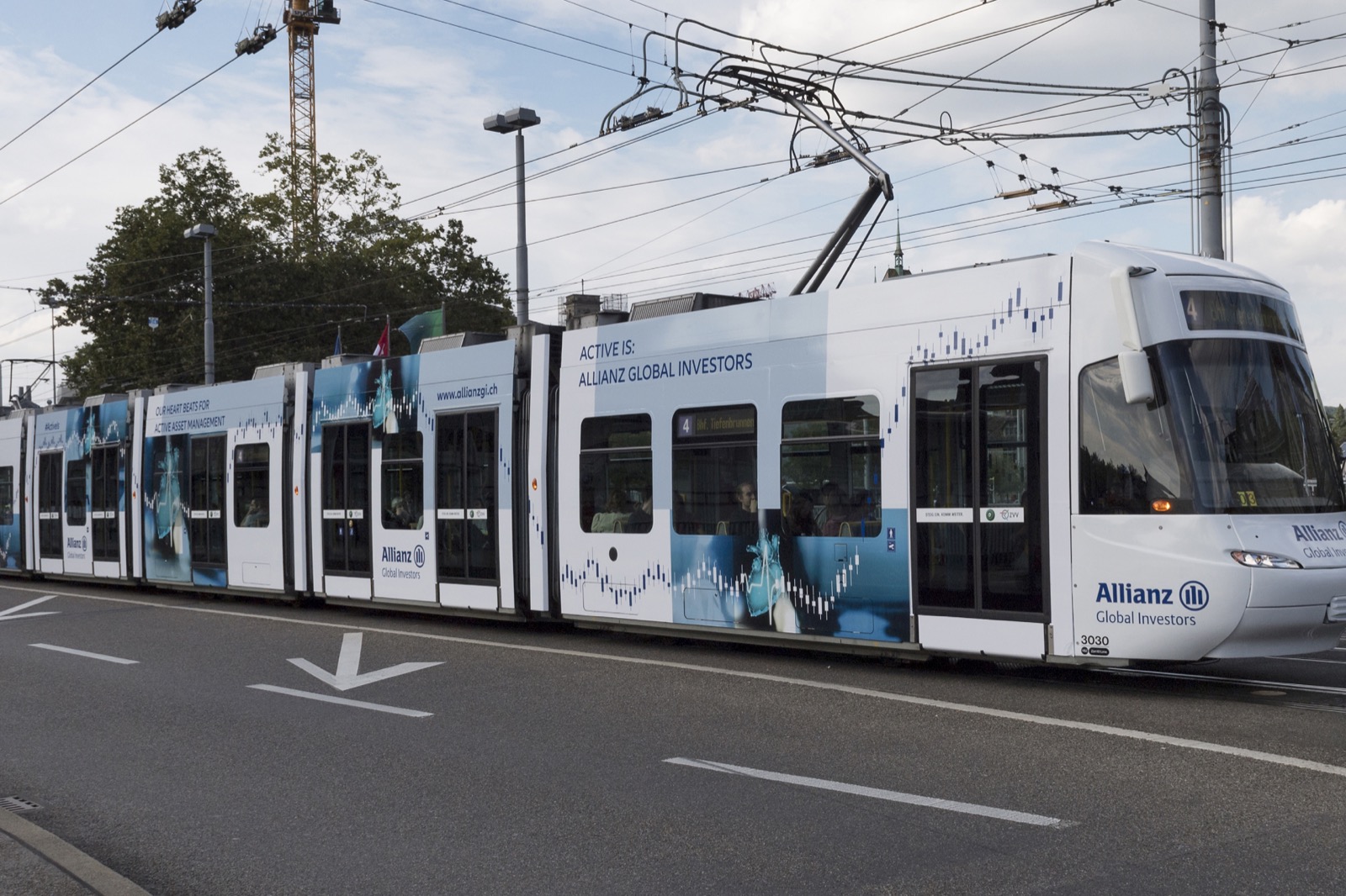 Aussenwerbung Tram · Referenz 32
