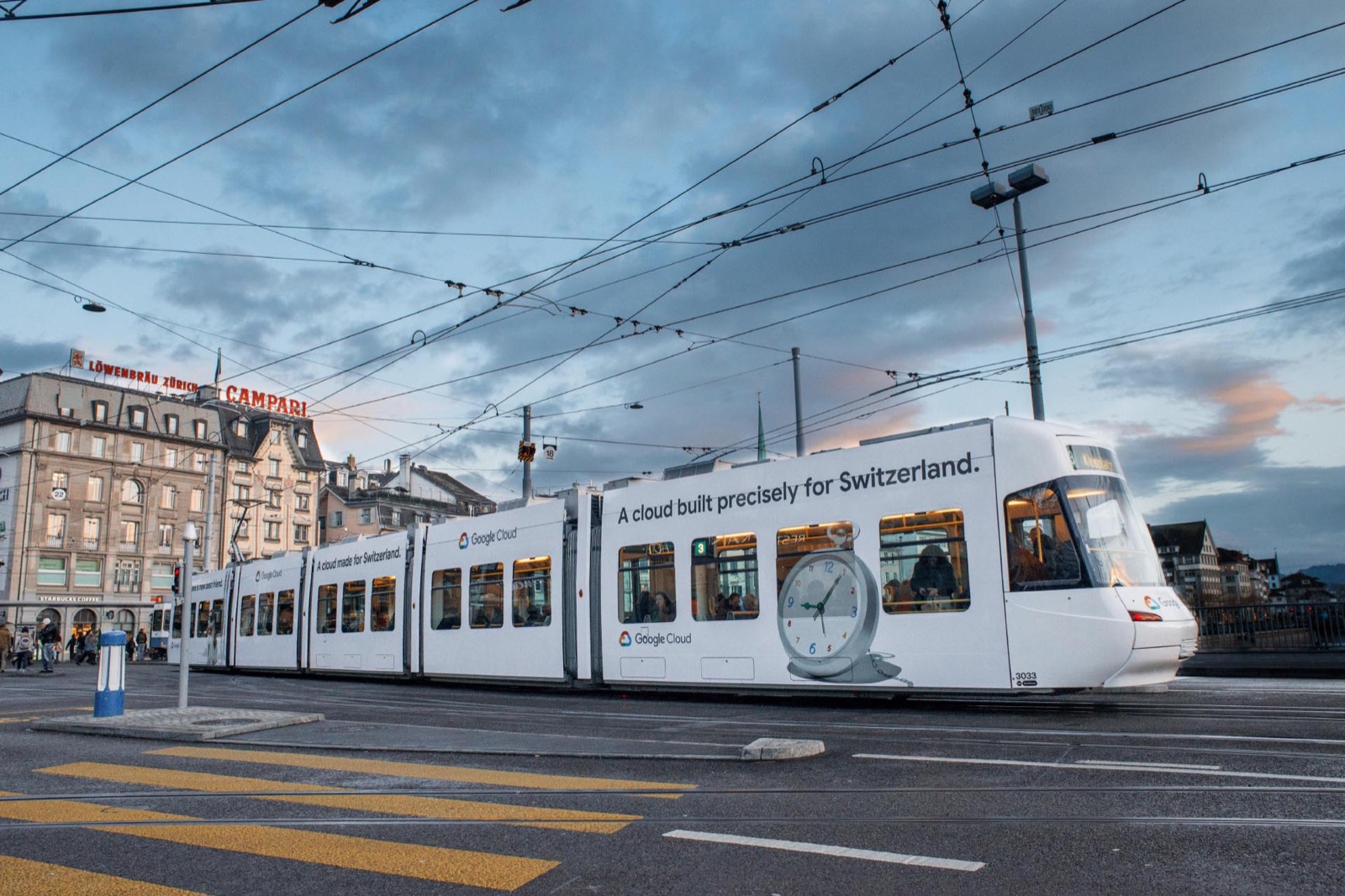 Aussenwerbung Tram · Referenz 34