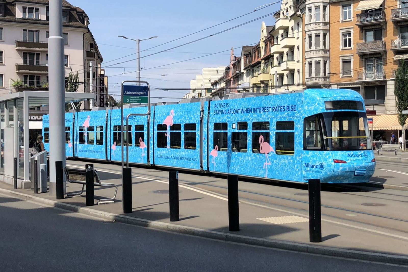 Aussenwerbung Tram · Referenz 37