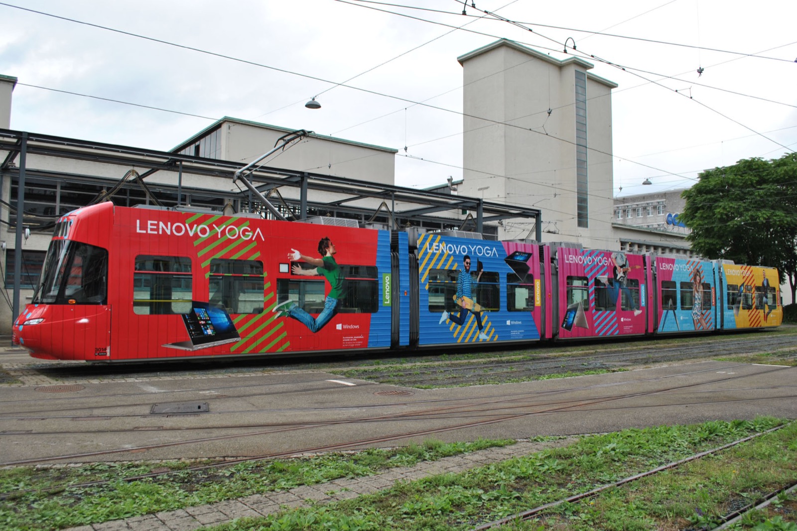 Aussenwerbung Tram · Referenz 39