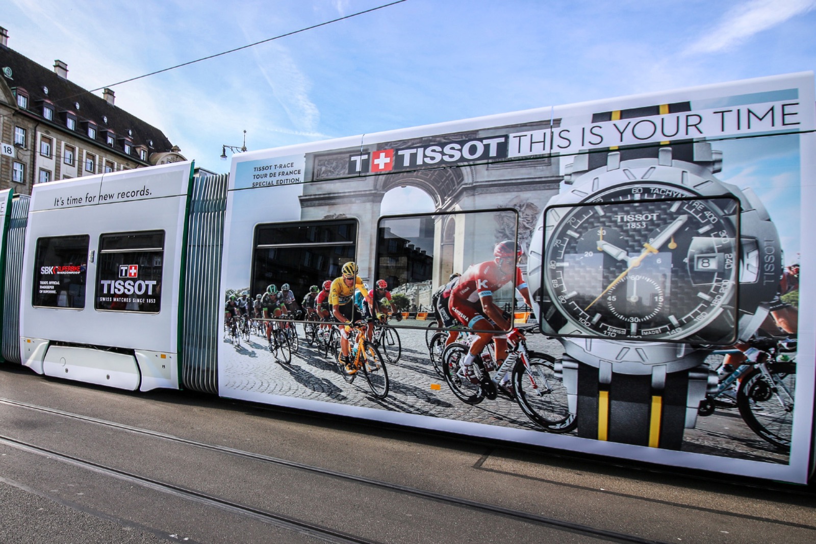 Aussenwerbung Tram · Referenz 42
