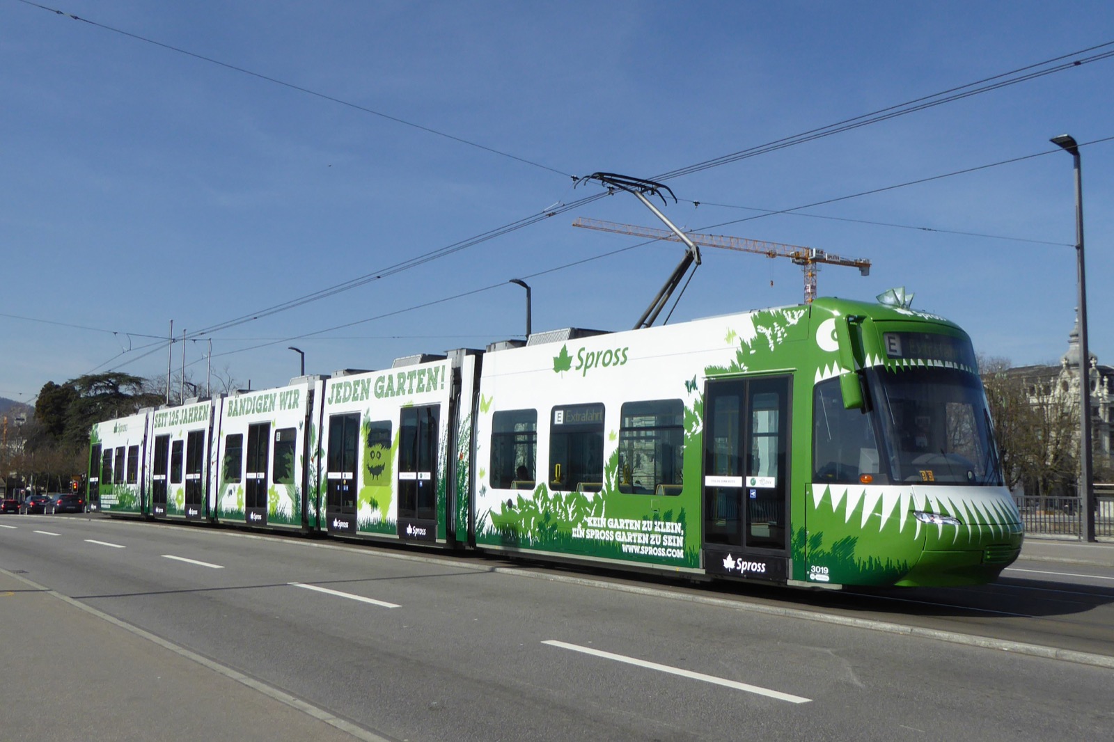 Aussenwerbung Tram · Referenz 43