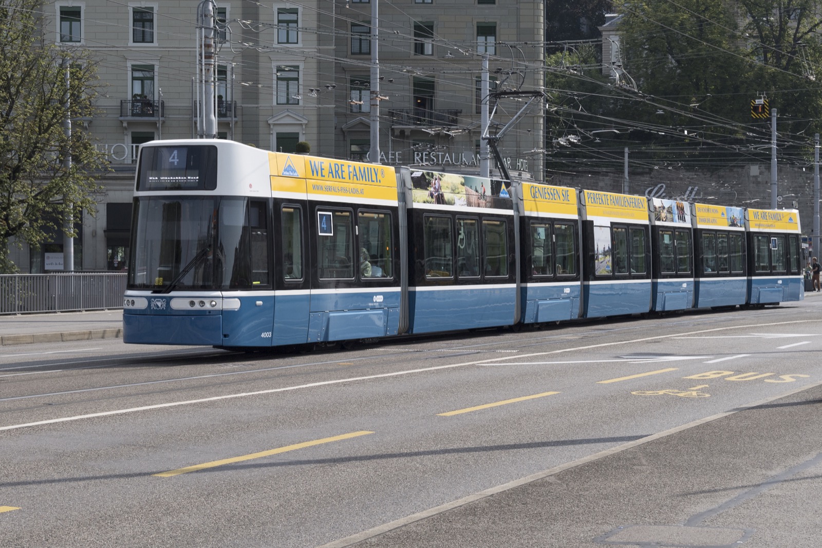 Aussenwerbung Tram · Referenz 47
