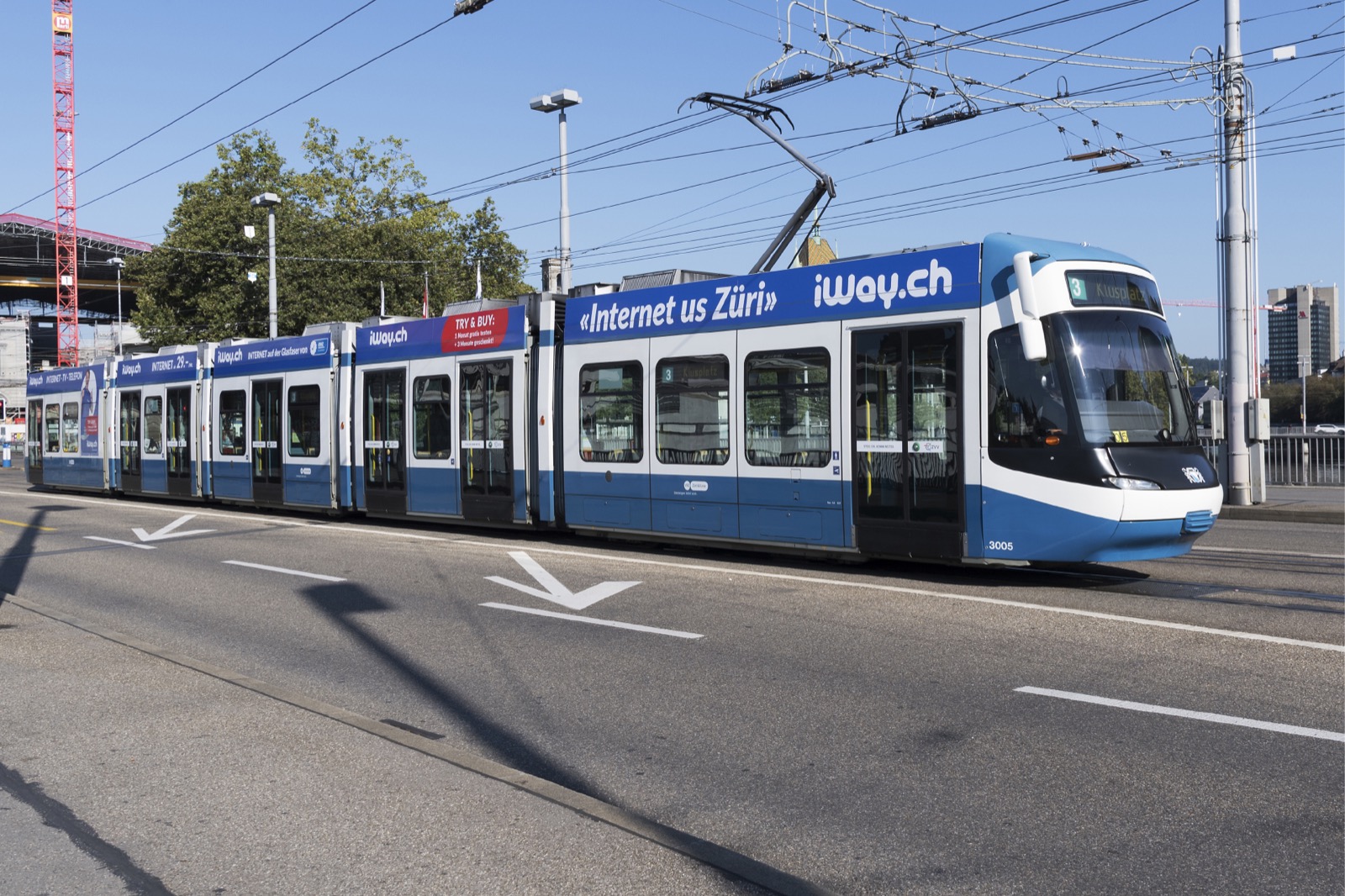Aussenwerbung Tram · Referenz 48