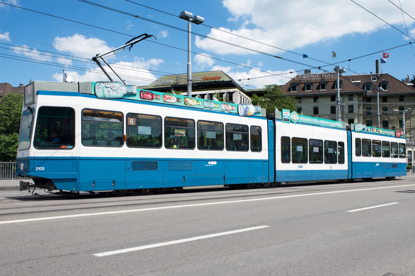 Aussenwerbung Tram · Referenz 51